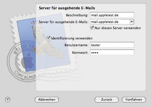 Mac OS X: Synchronisierung mit einem Exchange-Server