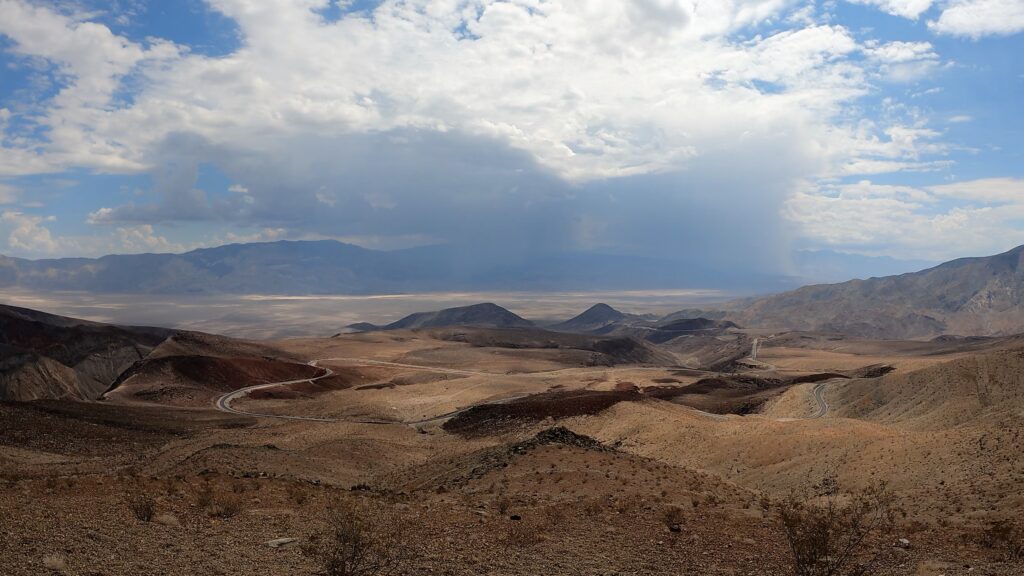 Gewitter über den Death Valley