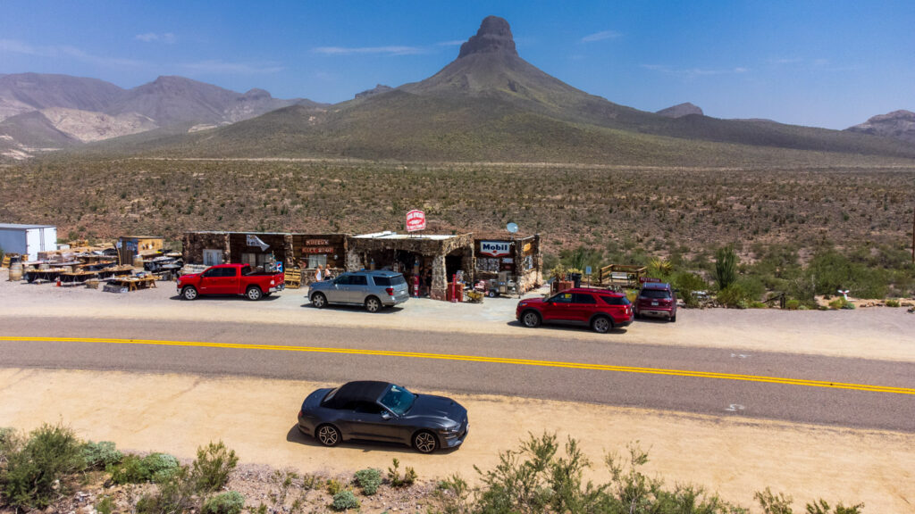 Tankstelle an der Route 66