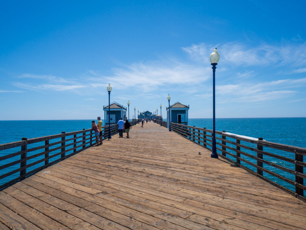 Seebrücke in Oceanside
